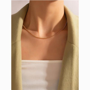 3/$30 Gold Delicate Minimalist Chain Necklace